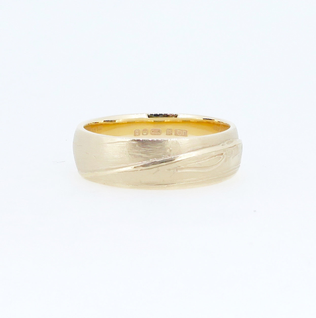 Woven wedding band