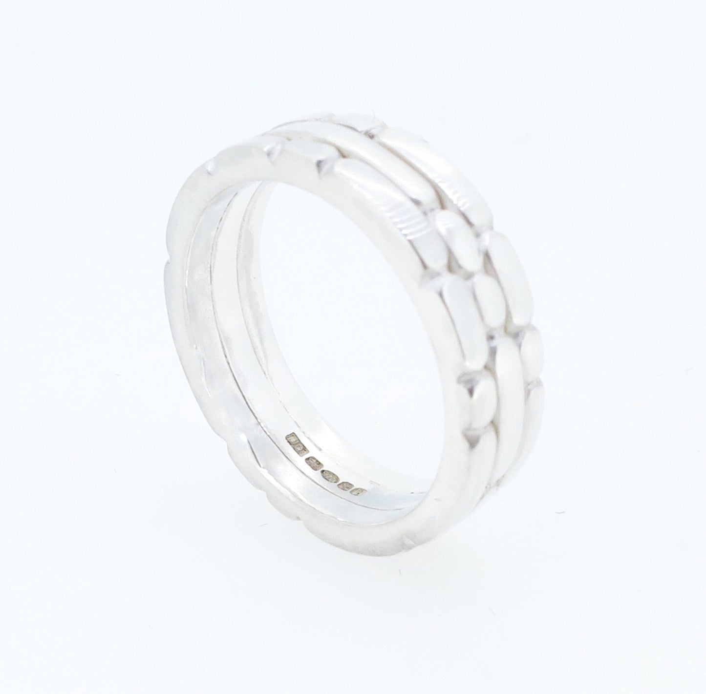 Sculpt triple ring