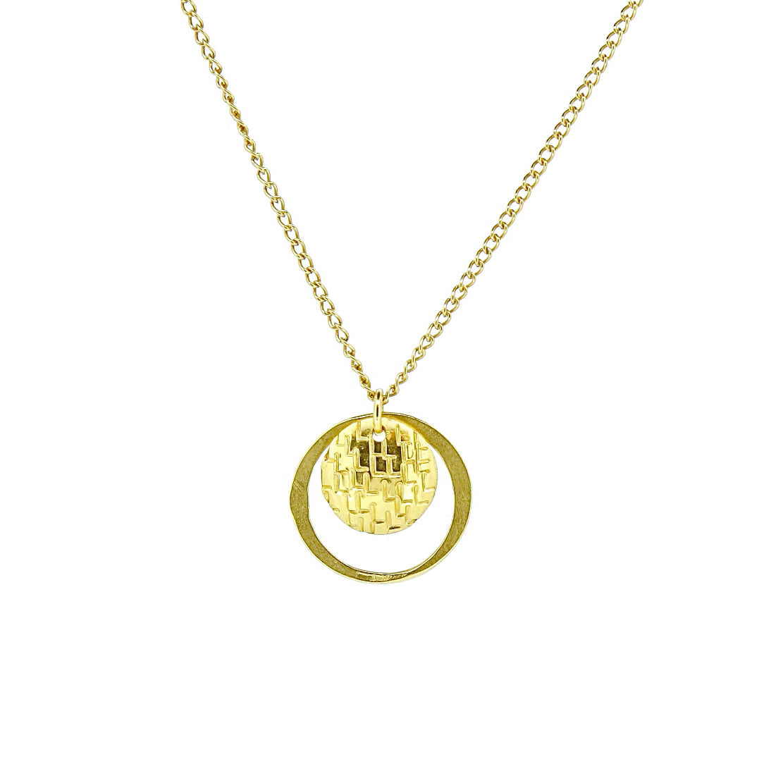 Punchstud pendant