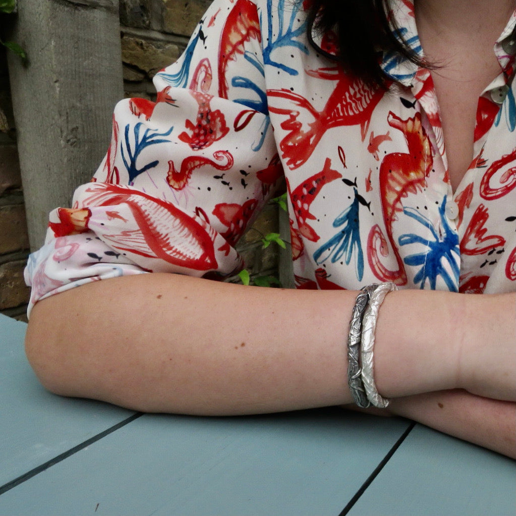 Woven bangle