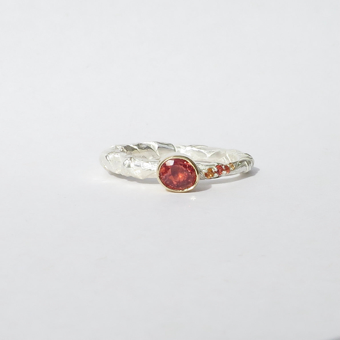 Woven spinel and sapphires