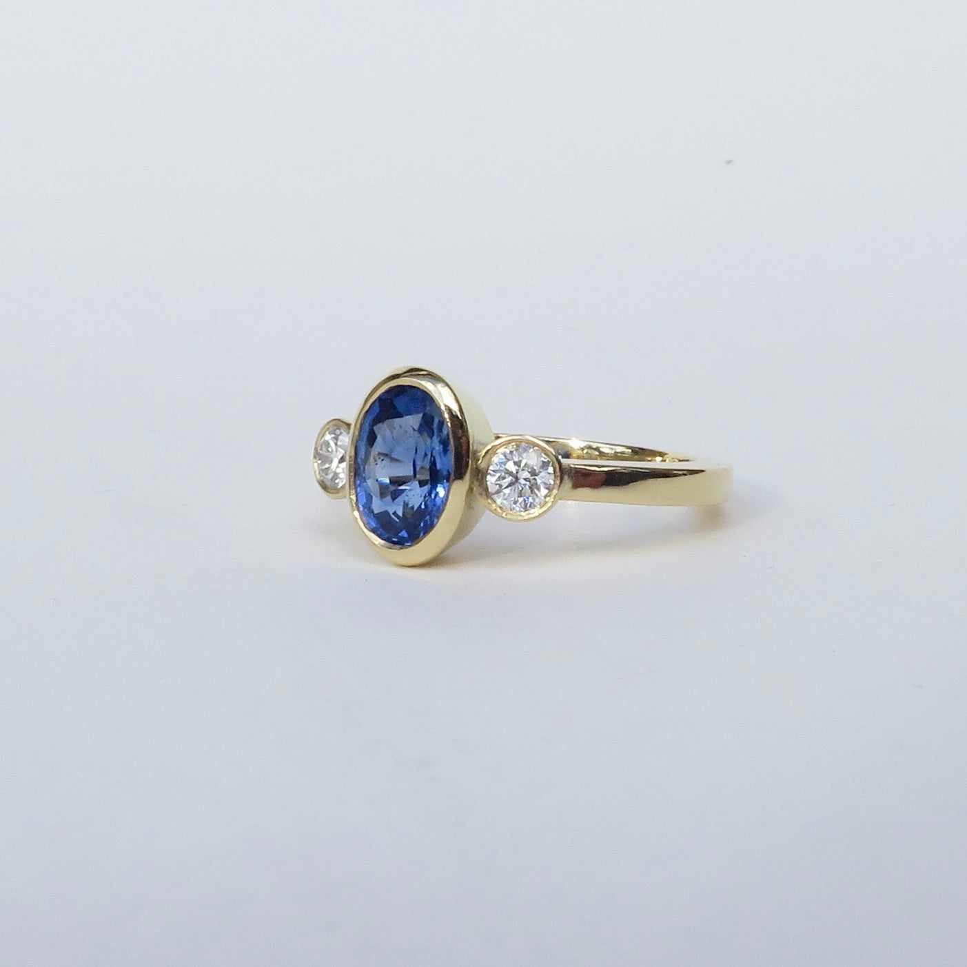 1920's sapphire and diamond ring