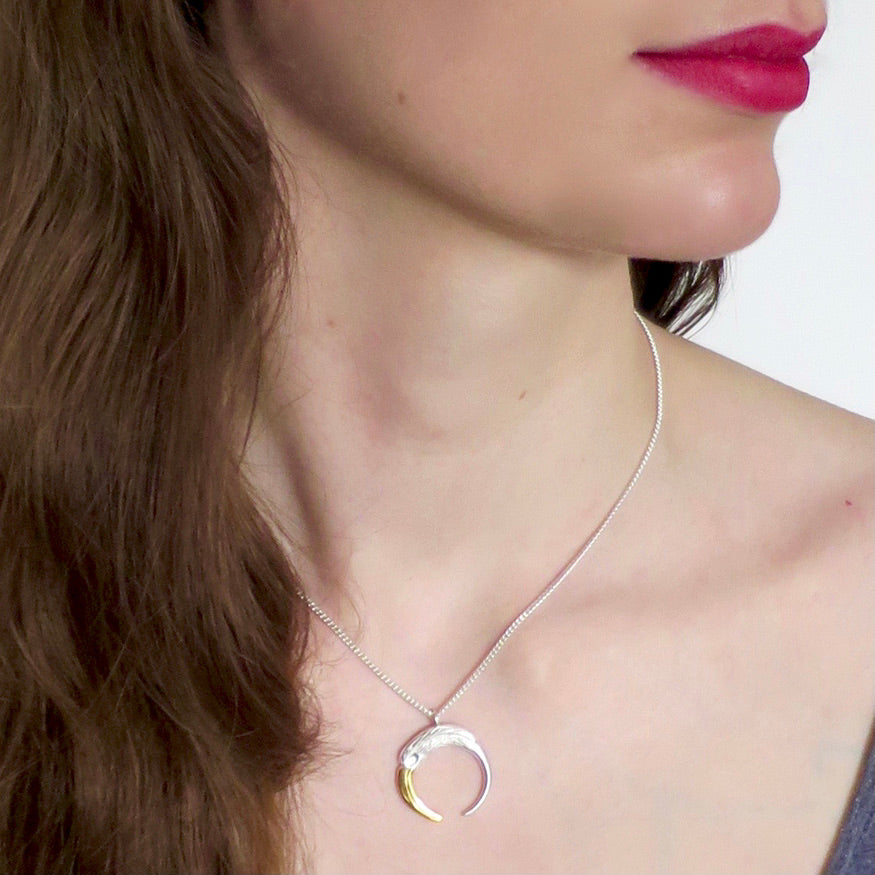 Heron pendant