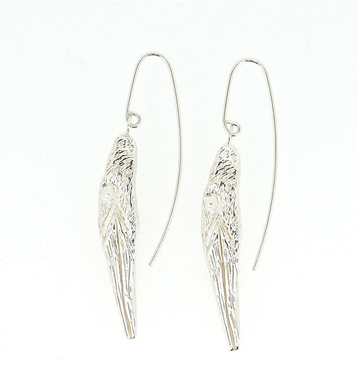 Woodpecker earrings