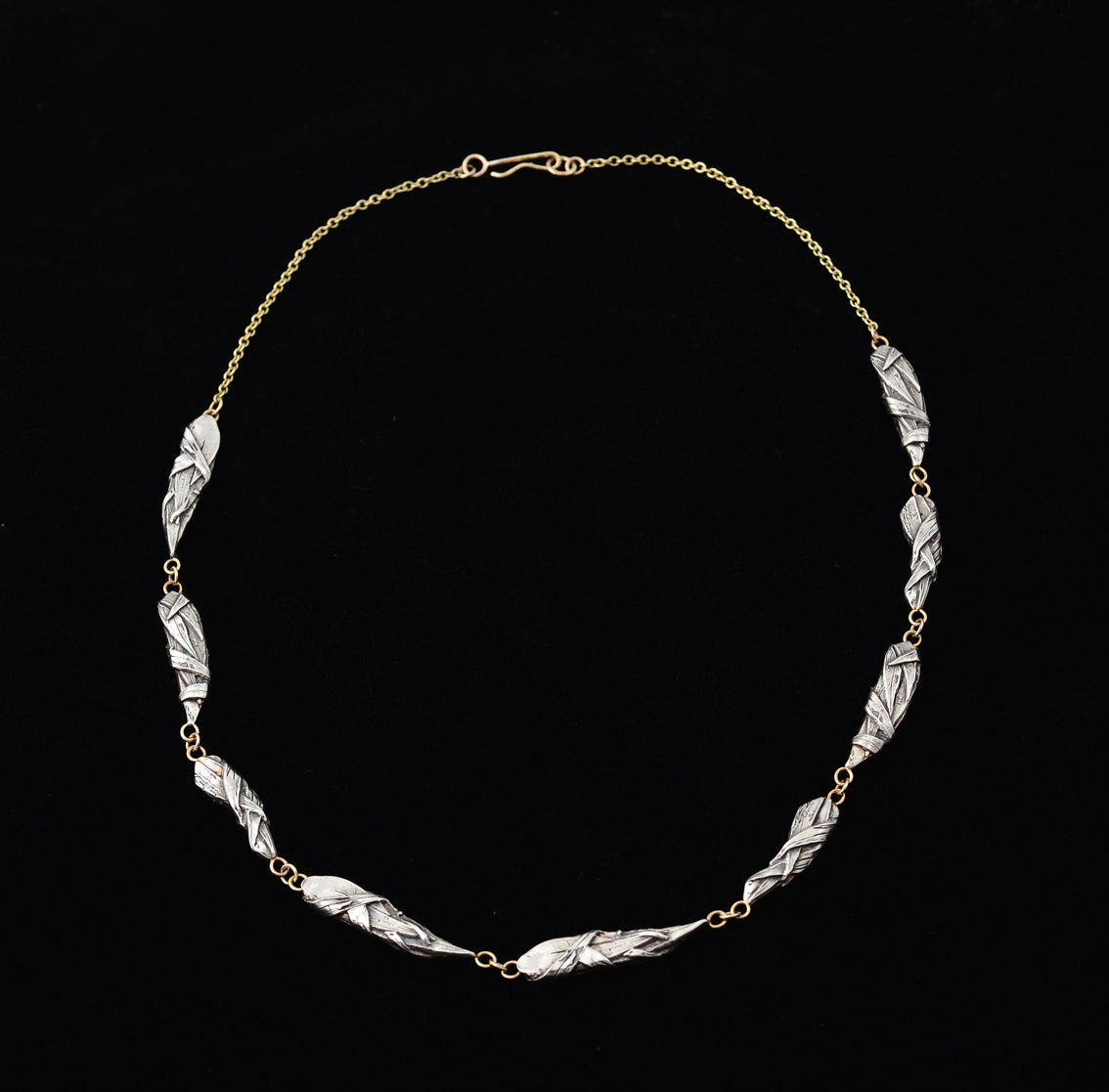 Woven necklace